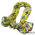 Good-Looking Butterfly Printed Fancy Yarn large square scarfes